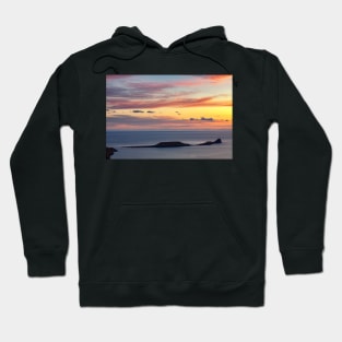 Worms Head, Rhossili Bay Hoodie